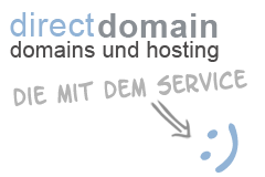 directdomain service Provider für Domains, Hosting WordPress