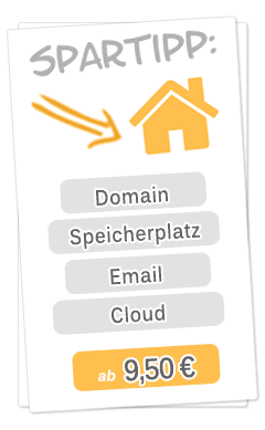 Spartipp:: Klimaneutraler Speicherplatz mit Domain schon unter 10 Euro